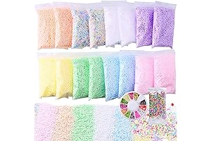 Rainbow Foam Slime Beads Floam Balls