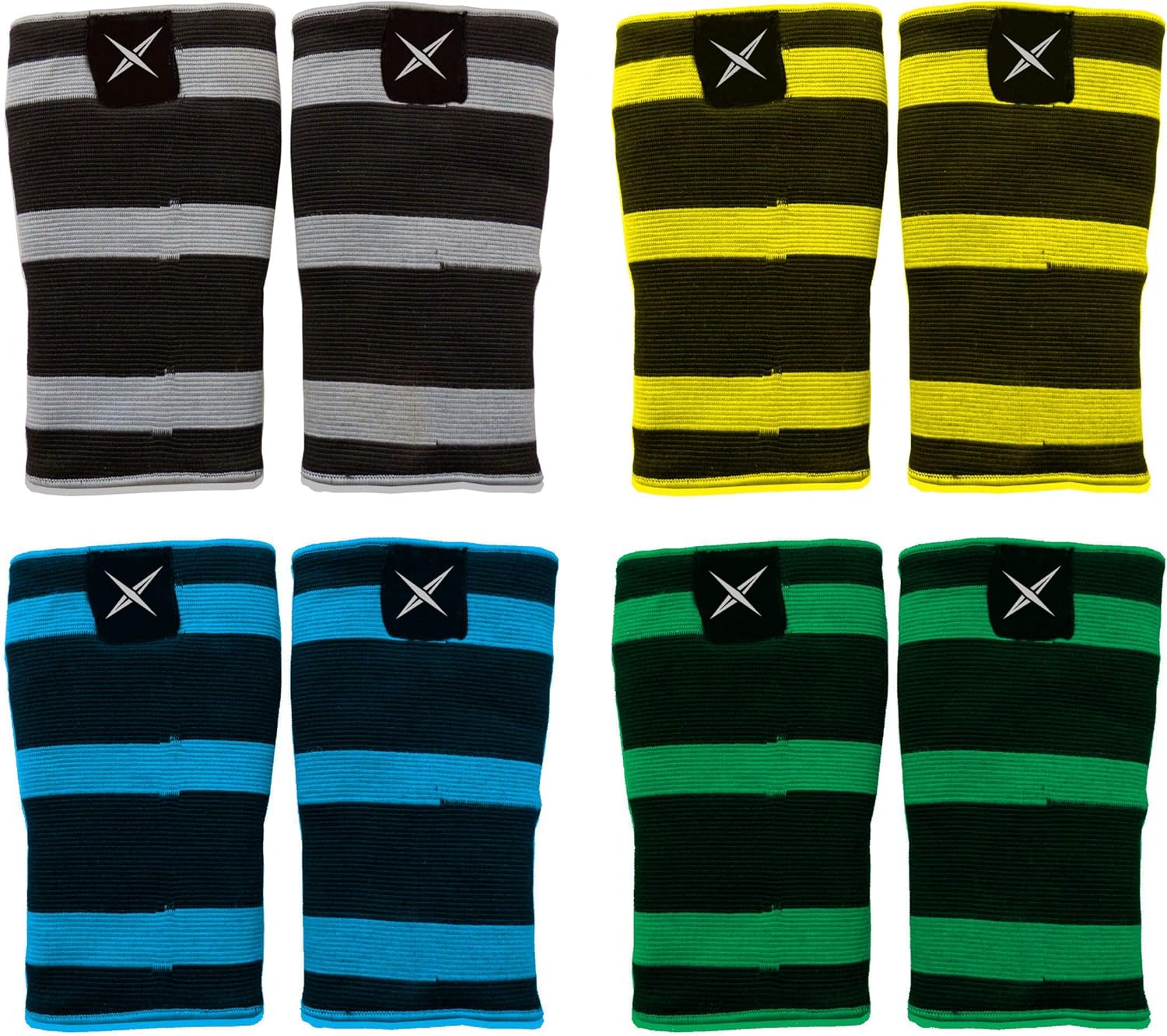 Knee Sleeve Gray/Black for Weight Lifting OSNS-3715, adjustable, other