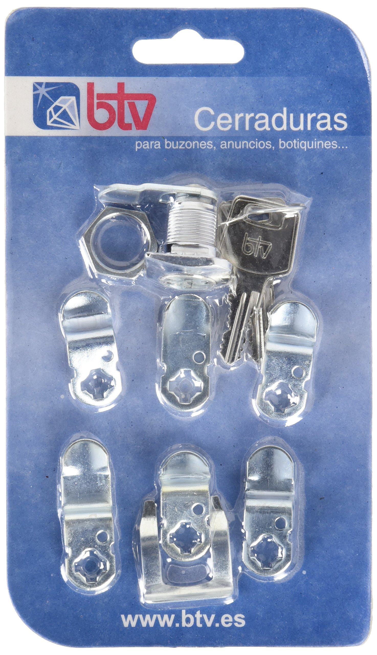 Btv - Cerradura logo cromo