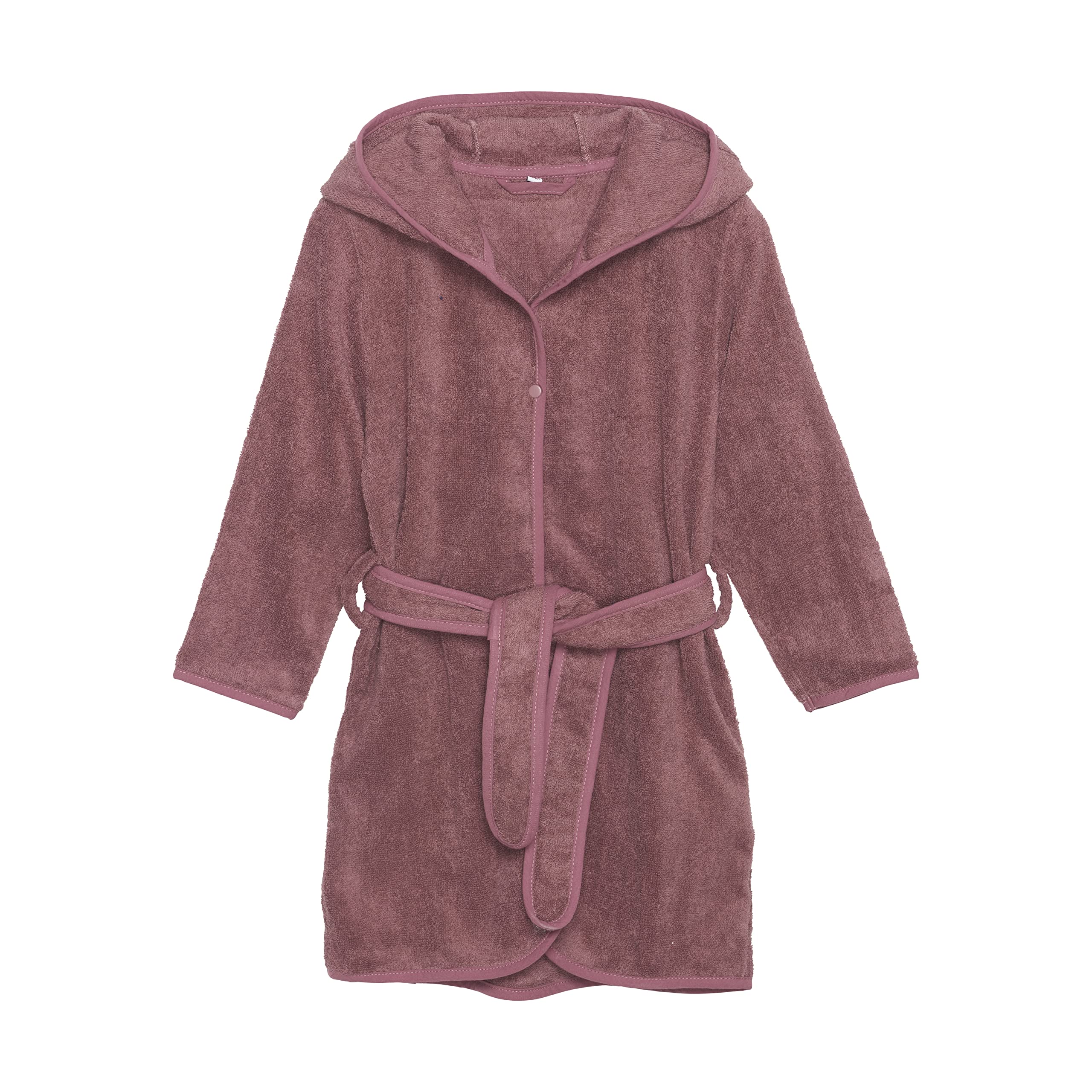 Pippi Peignoir unisexe pour enfant en 100% coton bio avec de jolis visages d'animaux