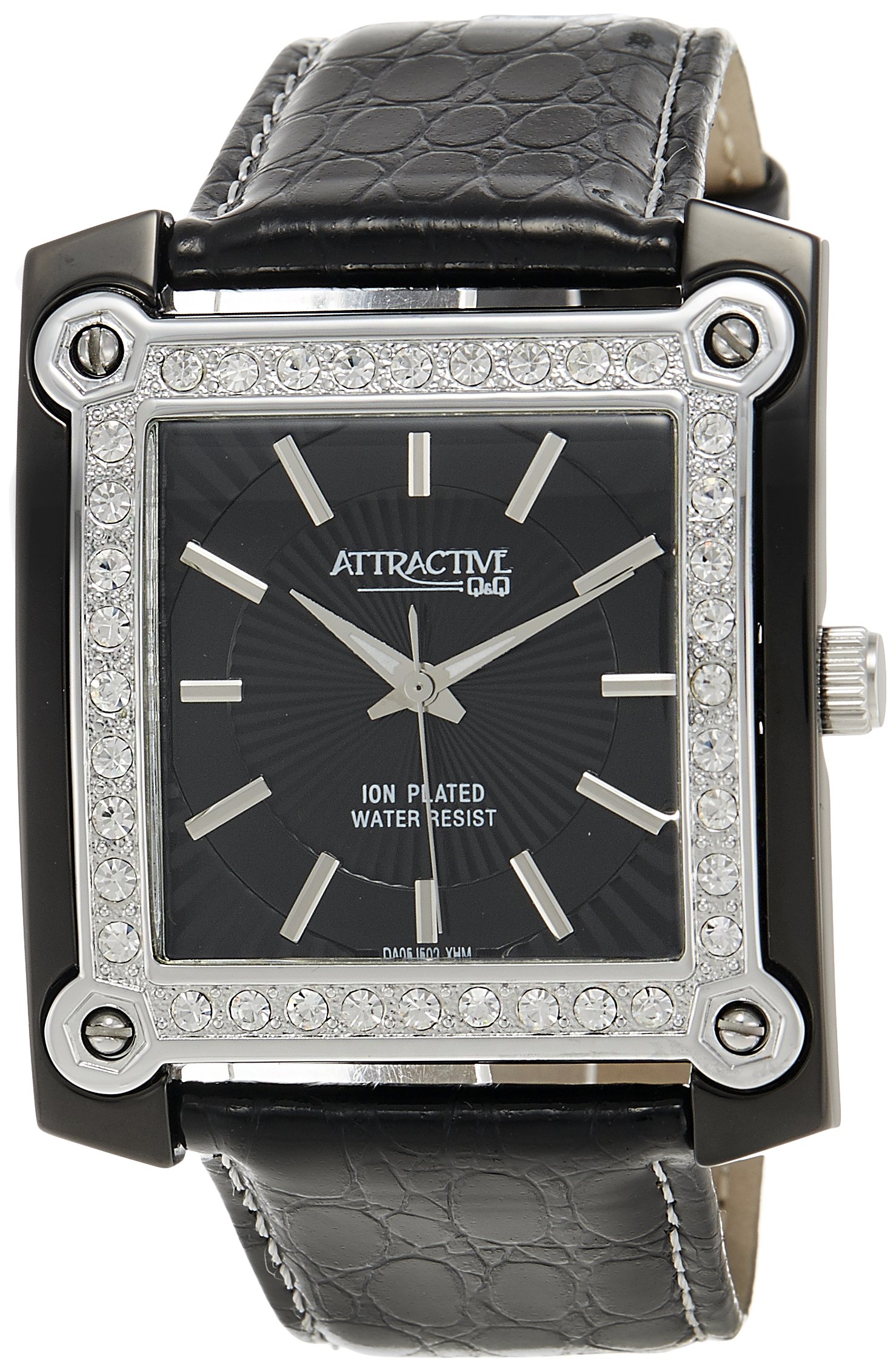 Q&Q Attractive Analog Black Dial Womens Watch - DA05J502Y (B00DYN0IOS) Amazon Price History, Amazon Price Tracker