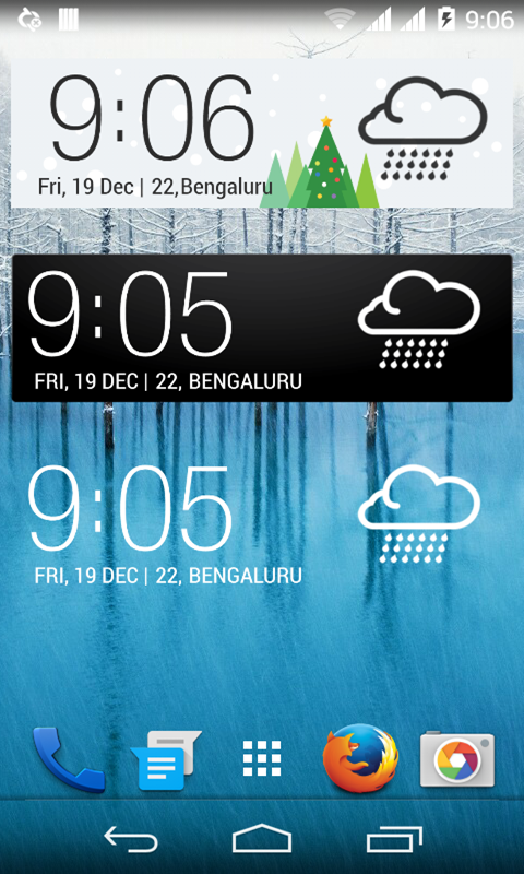 Sense 5 Clock Widget UCCW Skin:Amazon.com:Appstore for Android