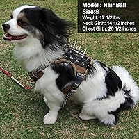 Vista 6 de Arnés táctico para perro, reflectante, chaleco antitirones, chaleco de protección contra pinchos, talla S