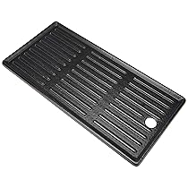 Char-Broil Piastra per grill a 3 fornelli, Metallo, Nero, Rettangolare