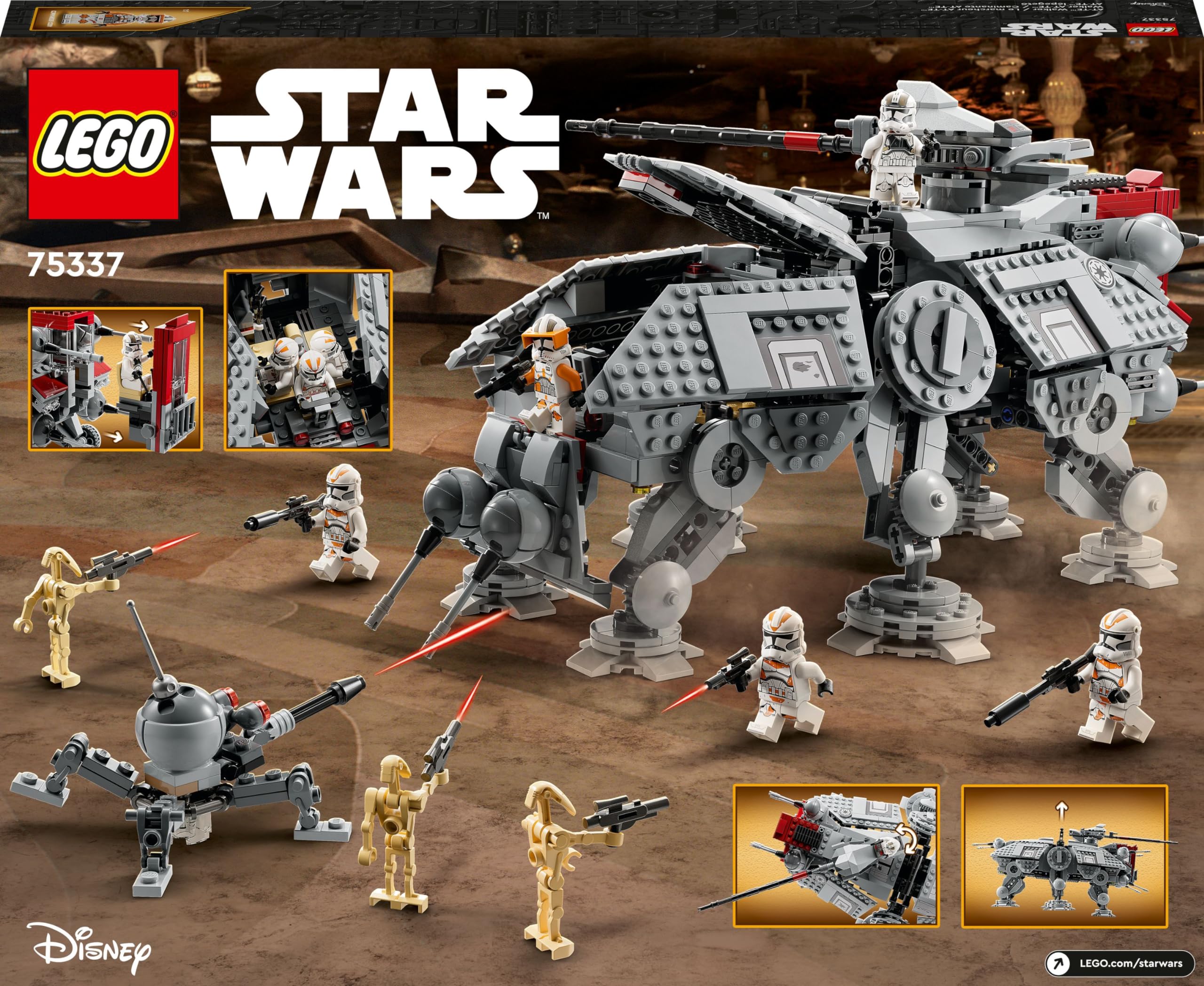 LEGO Star Wars AT-TE Walker 75337