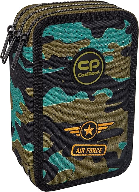 Coolpack F067696, etui JUMPER 3 SCARY STICKERS, meerkleurig