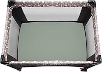 Vista 2 de Sábanas Ajustables para Pack and Play, Paquete de 2 Sábanas Pack n Play para Colchón Graco Pack n Play, Sábanas Unisex de Corralito para Niños