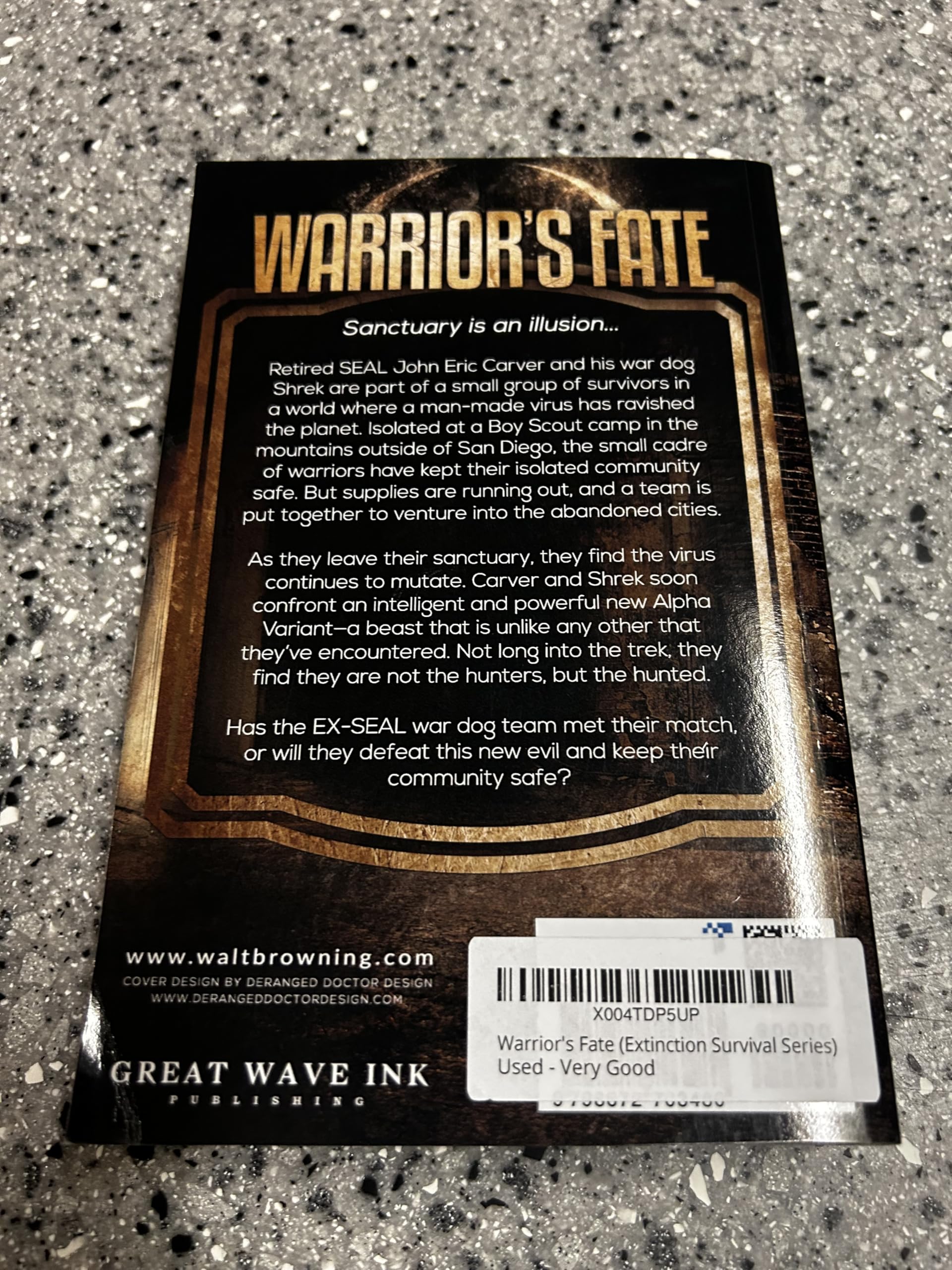 Warrior's Fate: 4 (Extinction Survival Series)