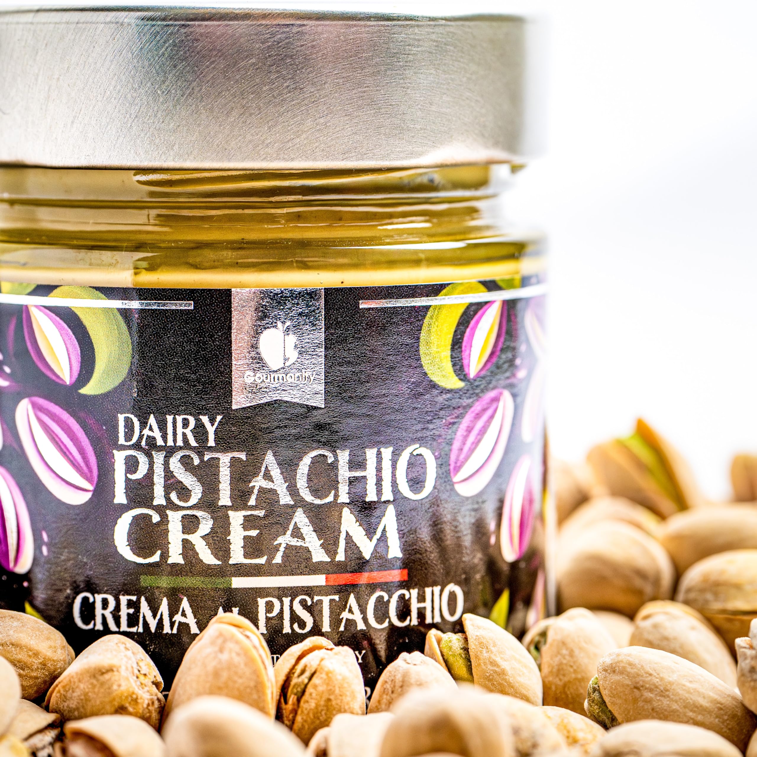 Gourmanity Dairy Pistachio Cream Spread Perfect for Dubai Chocolate Bar Luxury Pistachio Butter Cream For Sweet And Savory — view 8