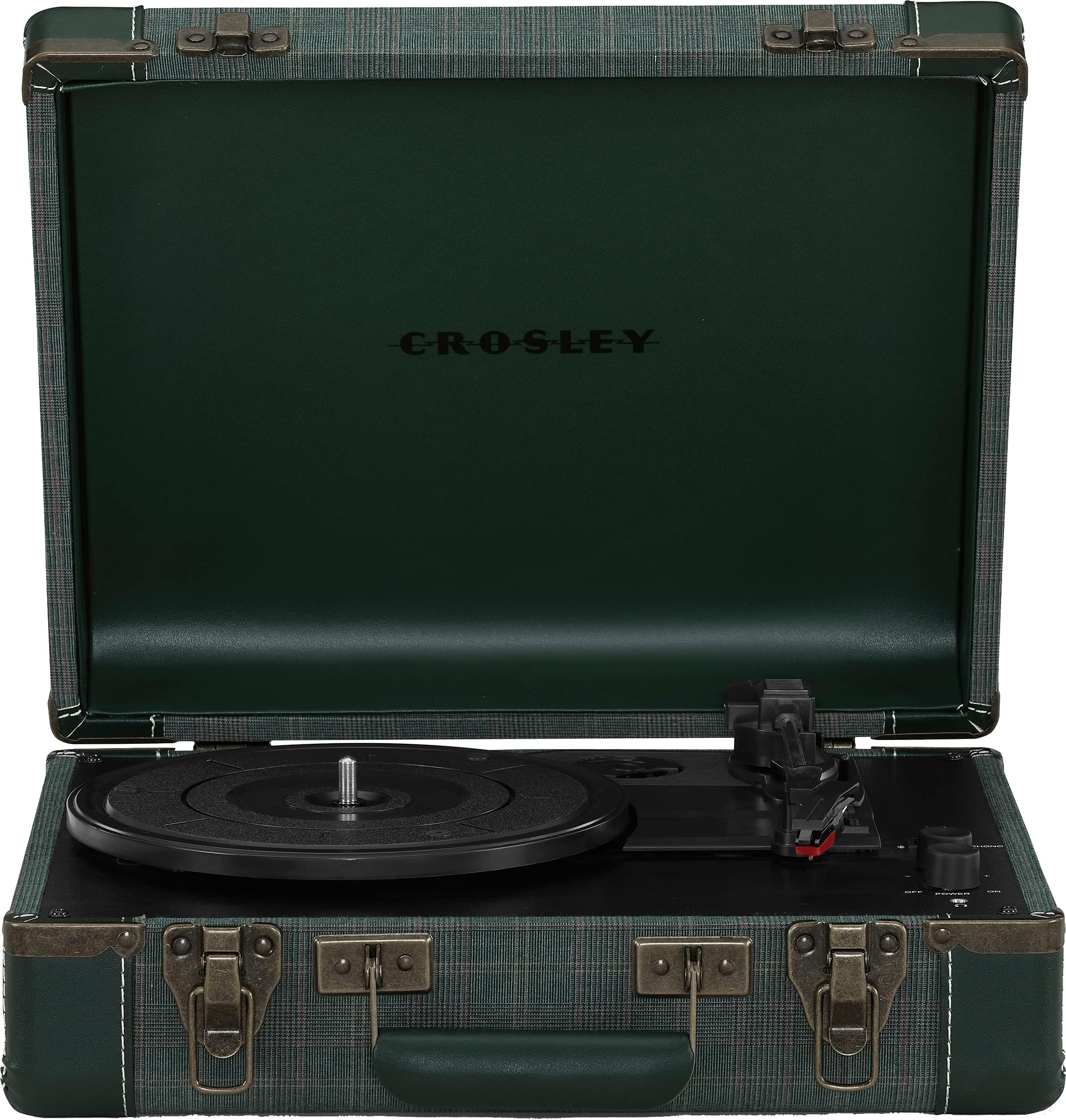 BLUETOOTH OUT DELUXE EXECUTIVE TURNTABLE - PINE