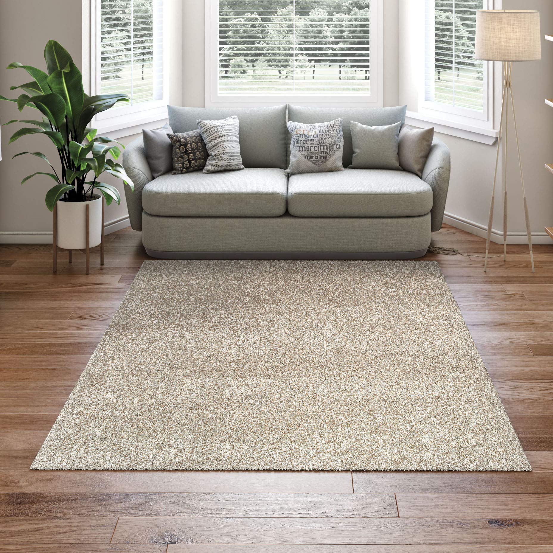 Couristan 4311/0120 Bromley Breckenridge/Bronze 3'11" x 5'6" Rug