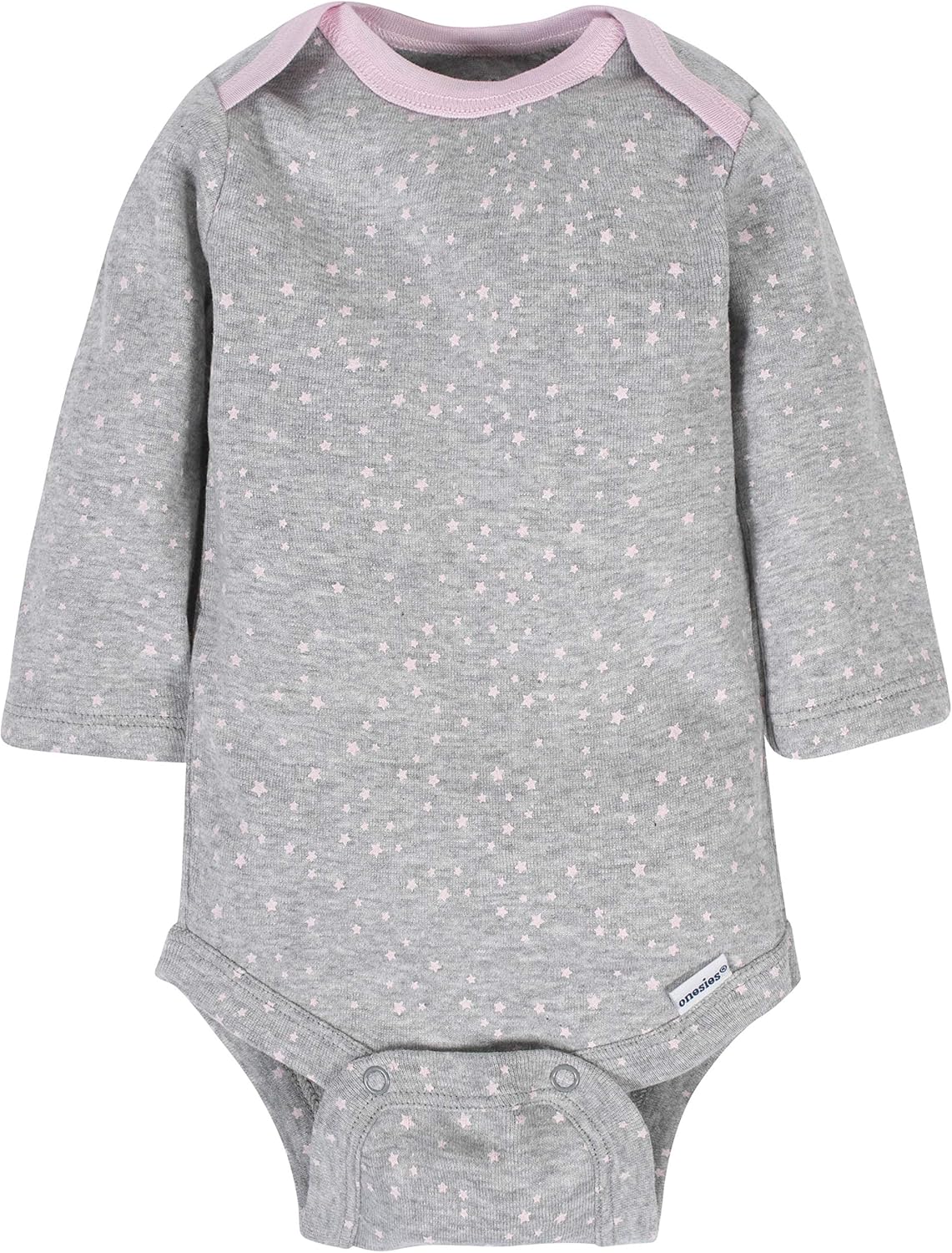 Gerber Baby Girls' 6-pack Long-sleeve Onesies Bodysuits