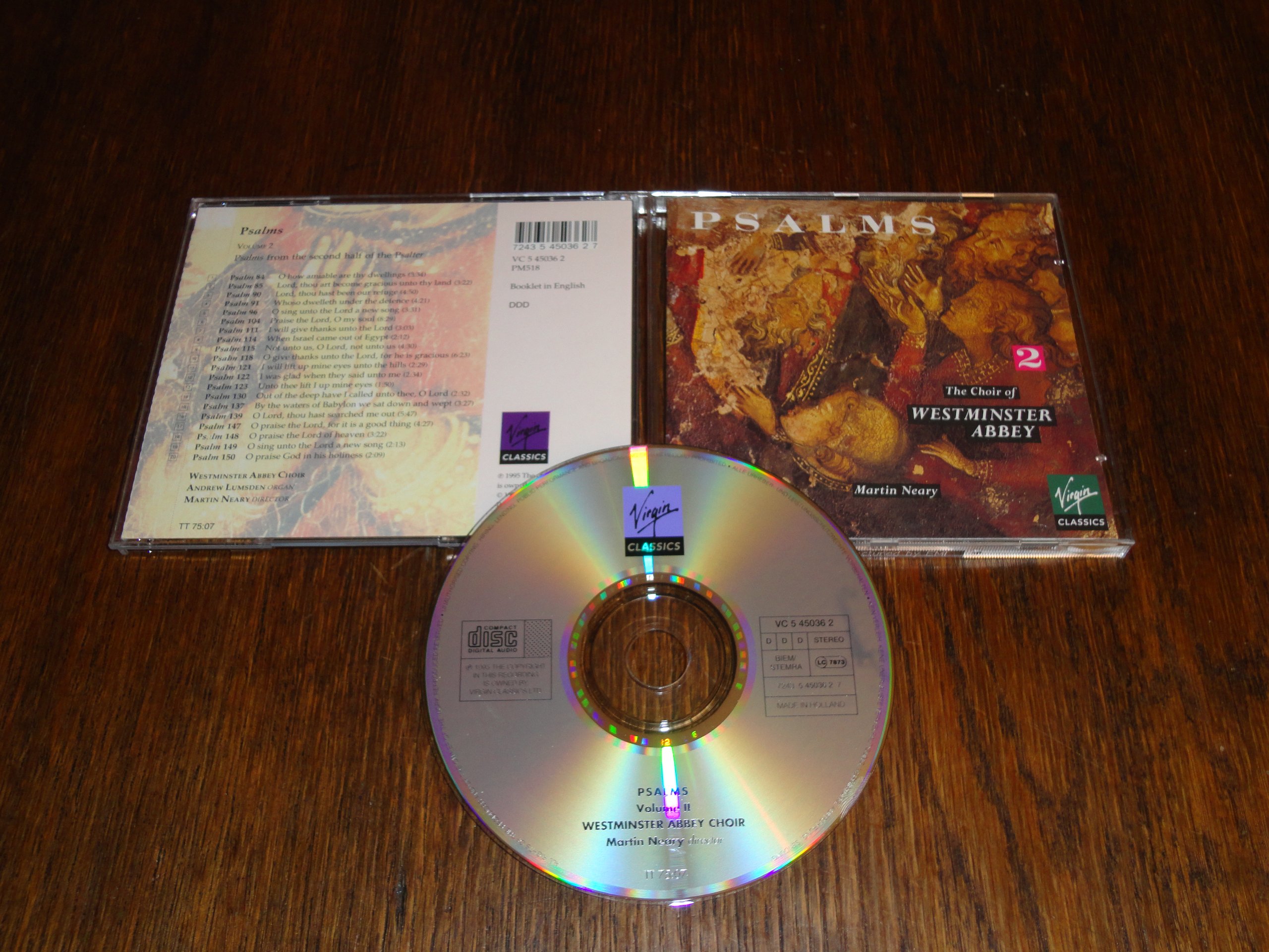 Psalms/Vol. 2 [Audio CD]