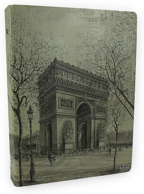 Amazon セピア風 パリ 観光地 イラスト おしゃれ ルーズリーフノート B5 凱旋門 ノート 文房具 オフィス用品 Amazon セピア風 パリ 観光地 イラスト おしゃれ ルーズリーフノート B5 凱旋門 ノート 文房具 オフィス用品
