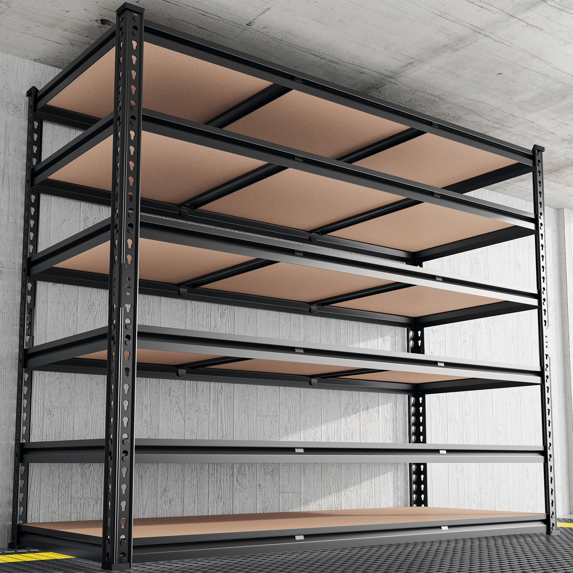 Photo 1 of ***SIMILAR***
REIBII 6-Tier Garage Shelving, 84" H Storage Shelves Load 3300LB, Adjustable Metal Shelving, Large-Capacity Garage Shelves for Basement, Warehouse, 48.2" W X 84" H X 24" D, Black
AS IS ALL SALES FINAL NO RETURNS