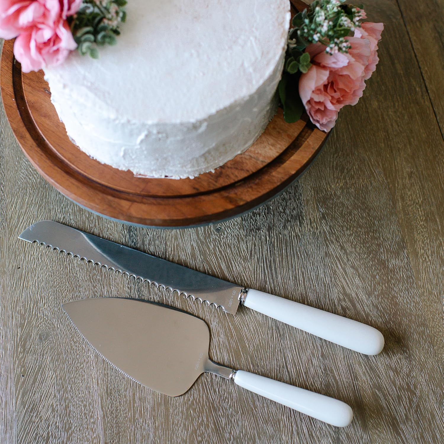 Wedding Cake Knife and Server Set Cake Cutter Set for