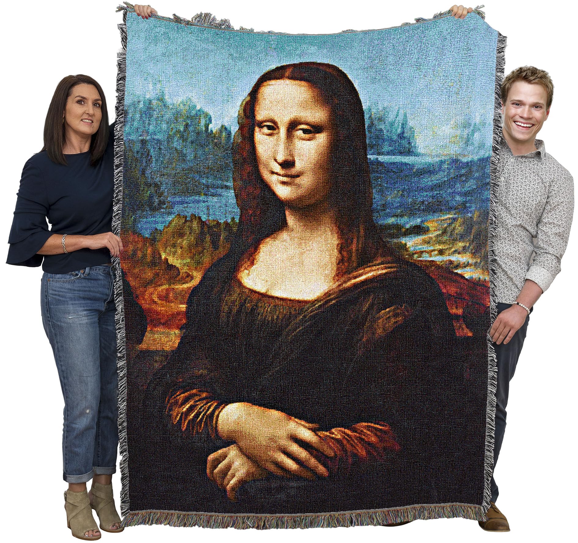 Palace beanie mona lisa モナリザ Amazon.com: Pure Country Weavers Mona Lisa Blanket by