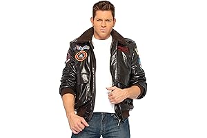 Men's Top Gun Bomber Jacket: Soar with Style and Authenticity