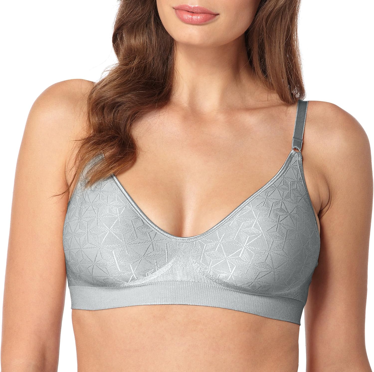 Bali Women's Comfort Revolution Convertible Strap Wire-Free Bra with Smart Sizes