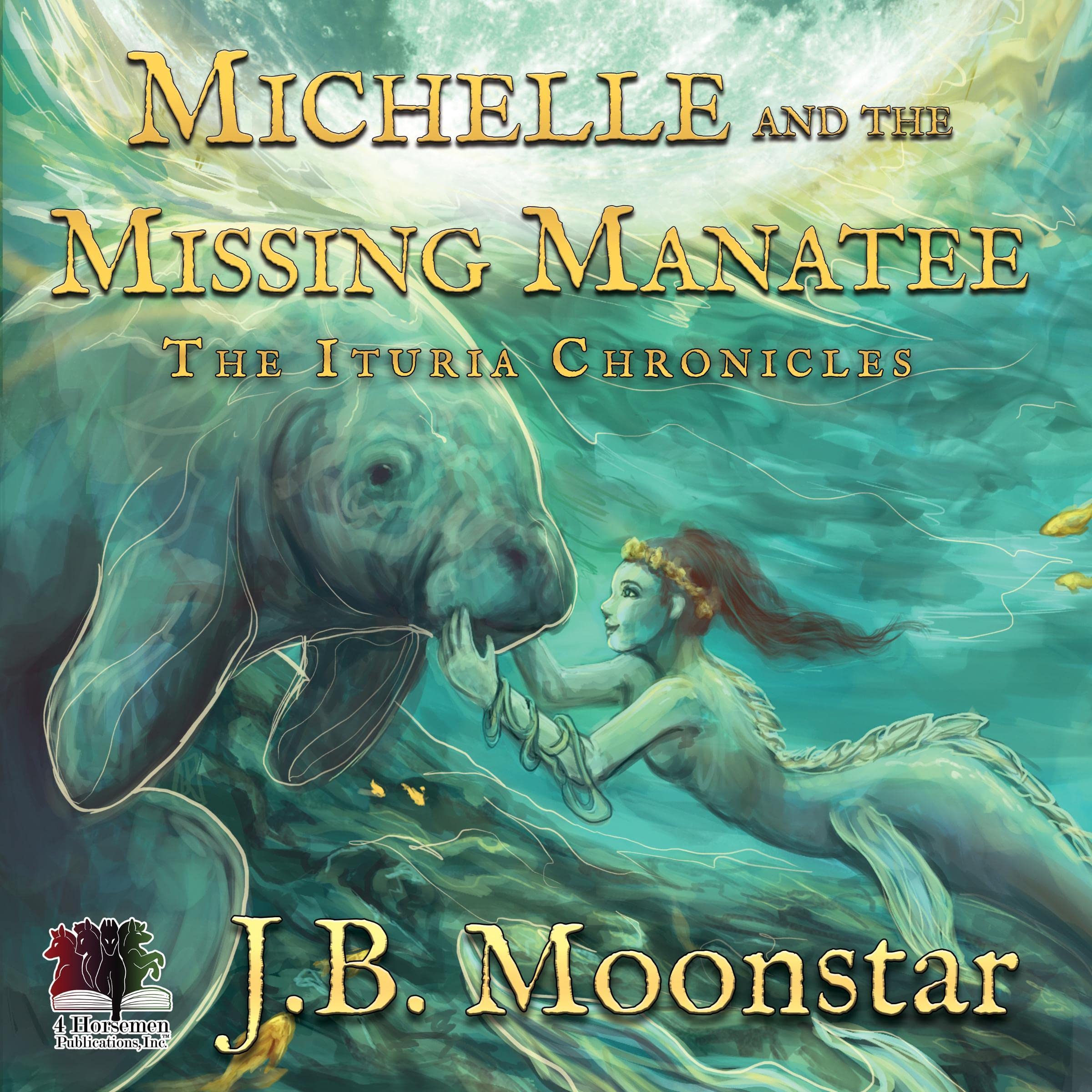 Cover art for Michelle and the Missing Manatee