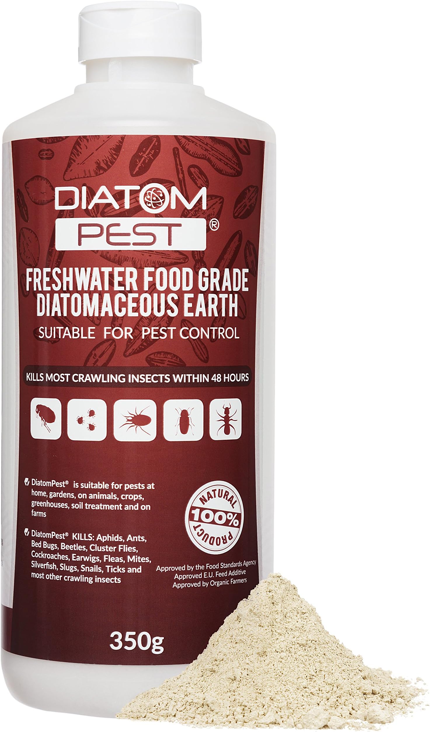 DiatomPest® Pest Grade Diatomaceous Earth 350g