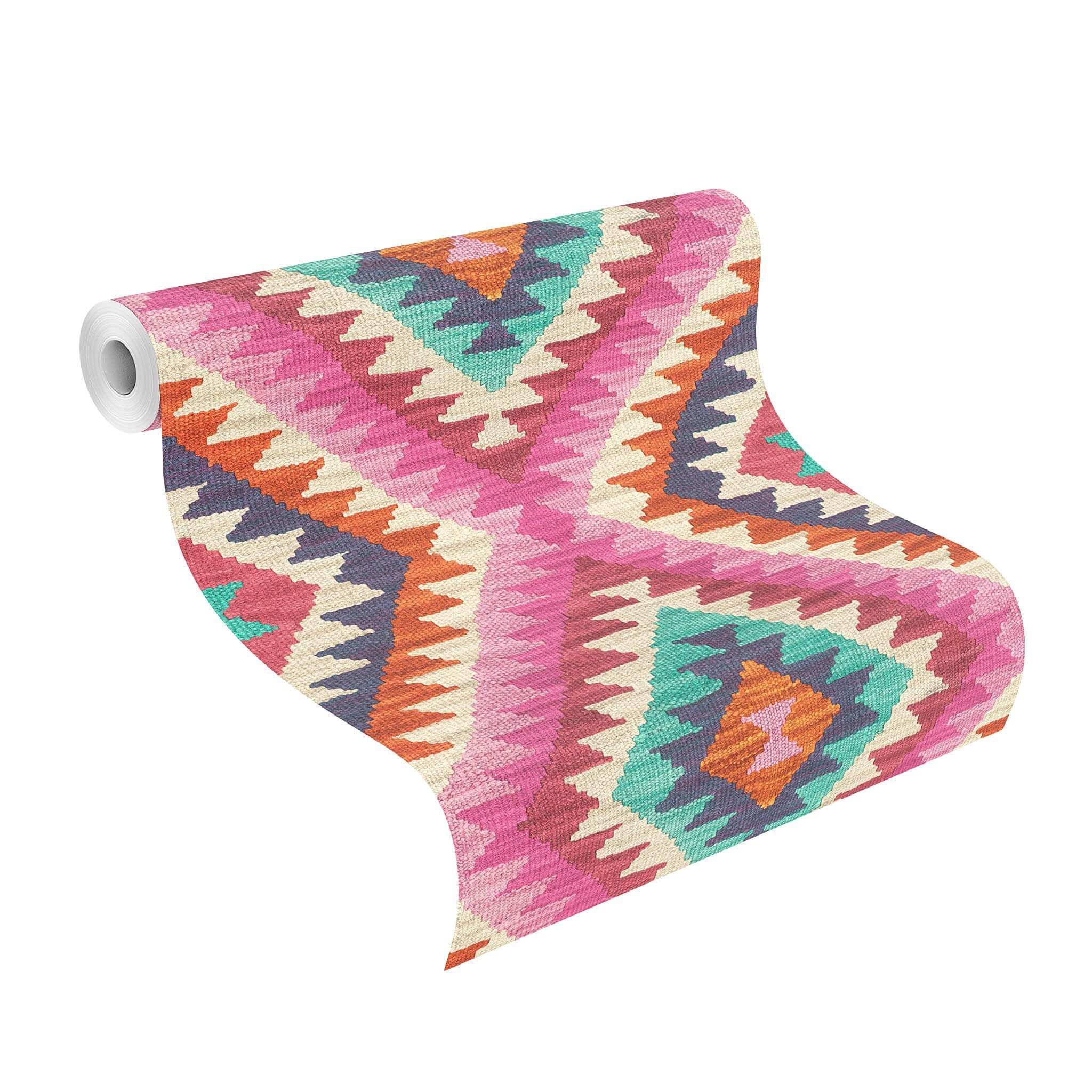 Rasch paperhangings 527445 Barbara Collection Non-Woven Wallpaper, Multi-Colour