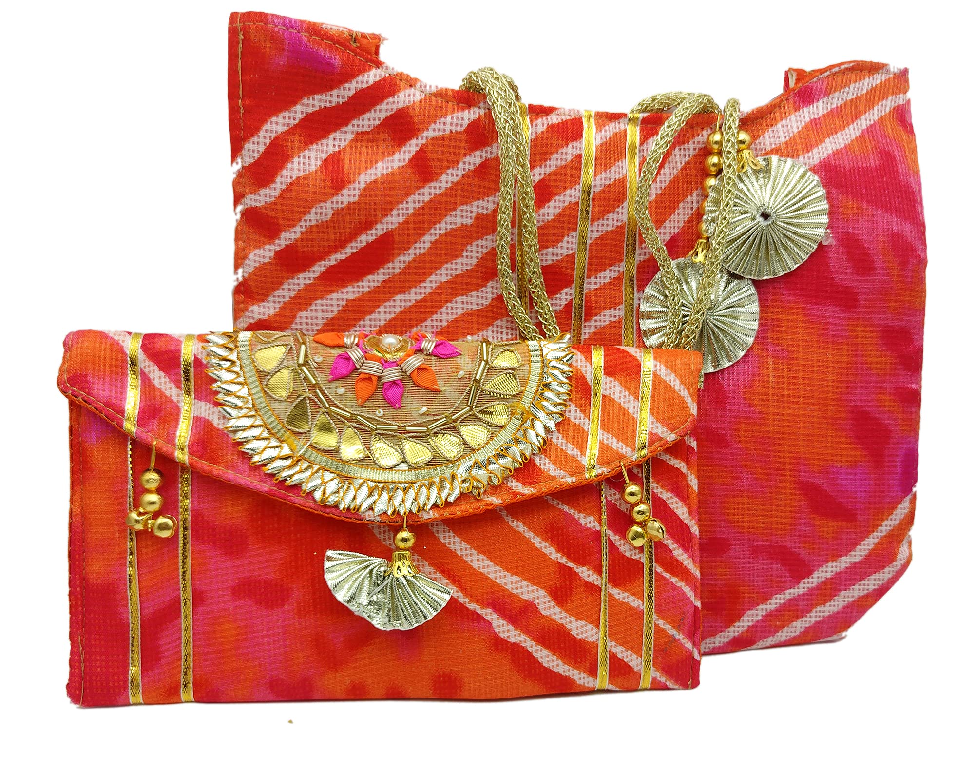 Jaipuri Handmade Bag With Wallet Combo Pack Best Gift for Sister Mother & Your Wive-image-19