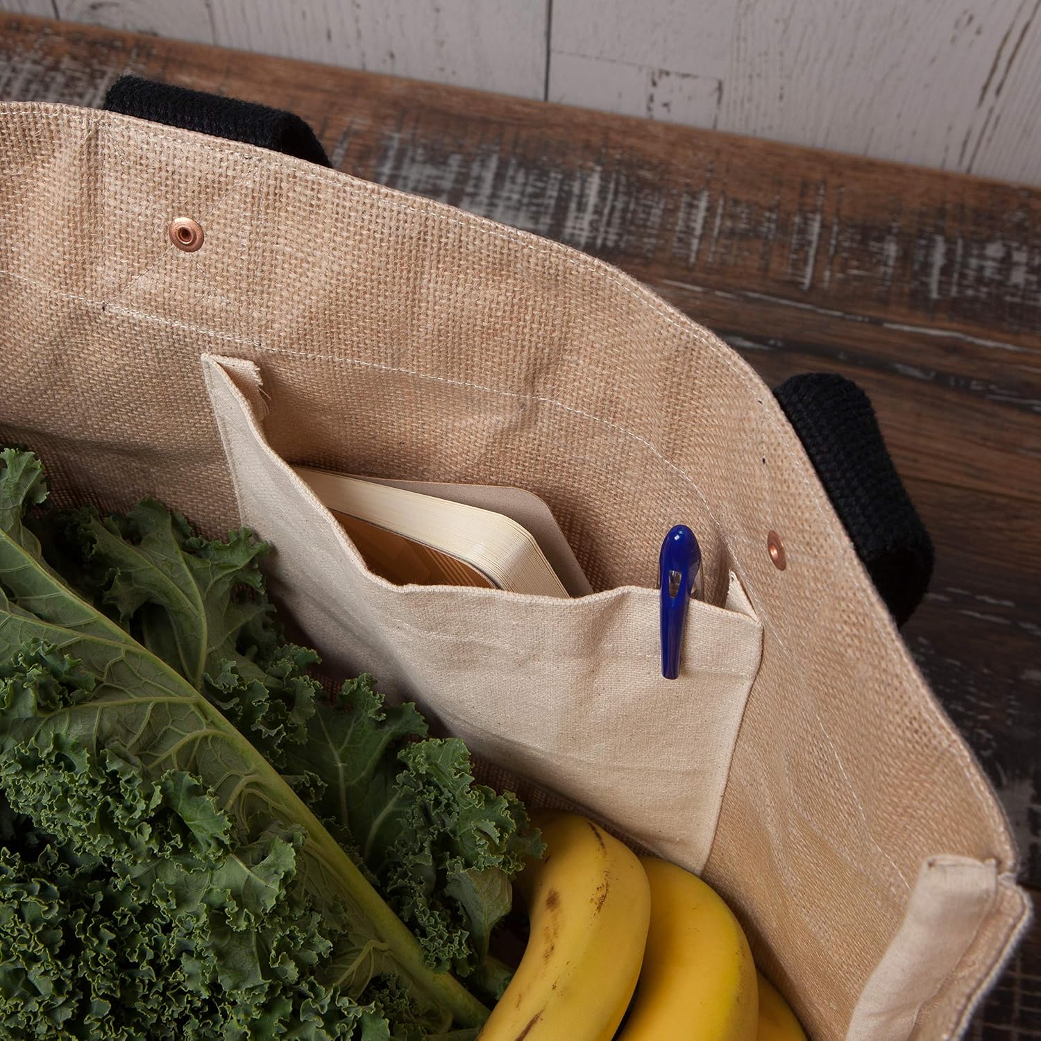Now Designs Reusable Shopping Tote, Laminated Lining, 13.5x17 x8.5 inch | 13.5x17 x8.5 inch