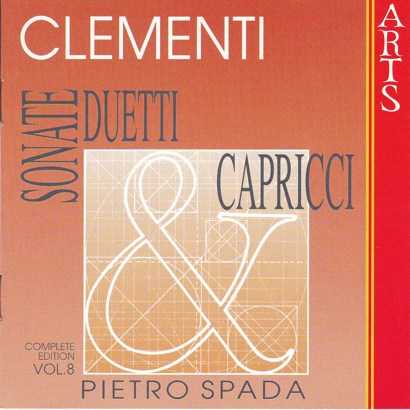 Clementi: Sonatas, Duets and Capriccios, Vol.8