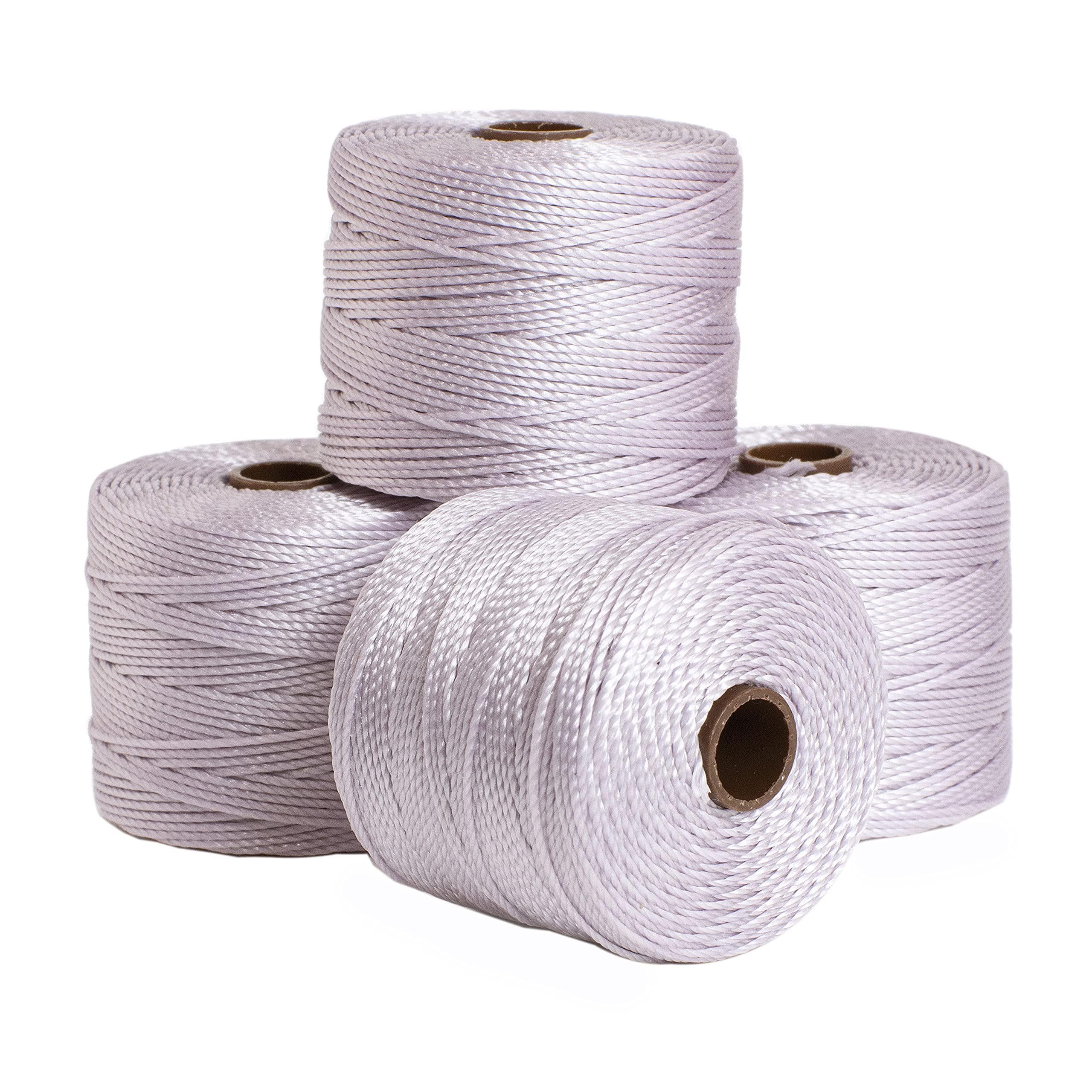 Cordon S-Lon #18 haute résistance pour enfilage de perles et bijoux blush