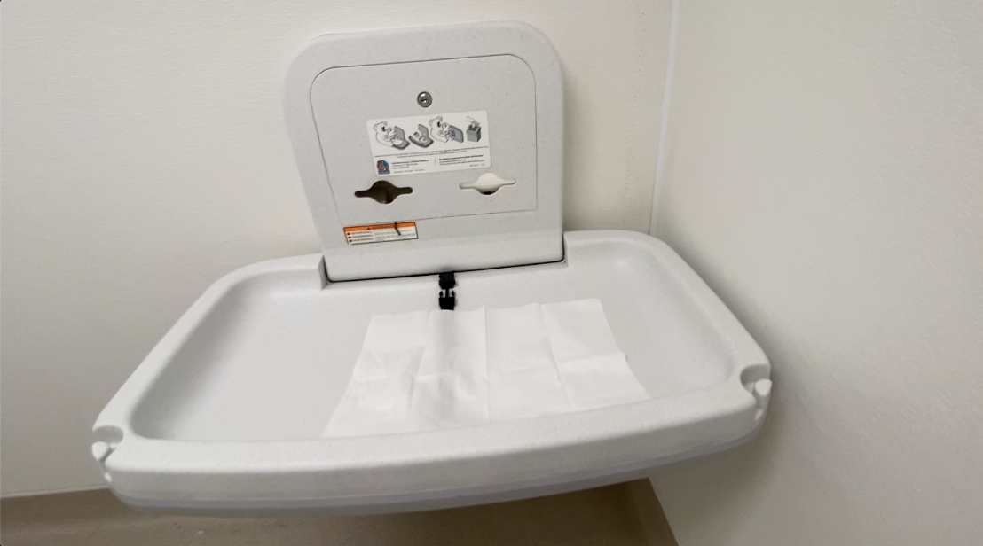 Koala Kare Wall Mounted Baby Changing Station