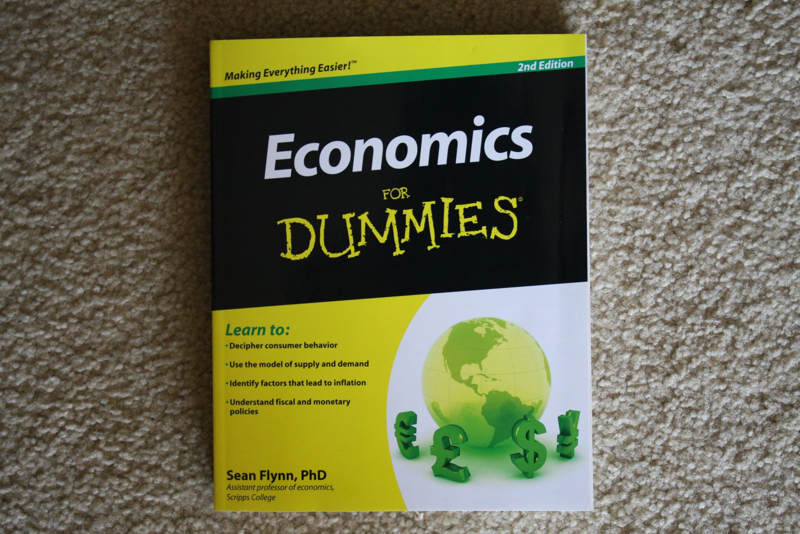 Economics For Dummies 2Nd E Paperback – April 8, 2011