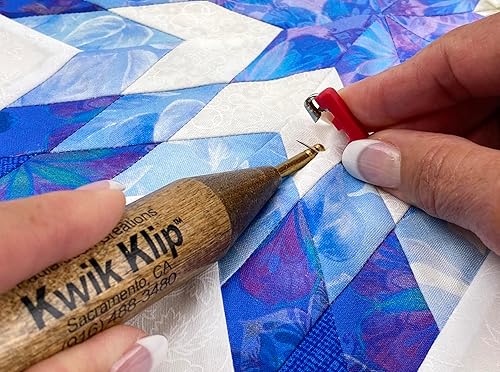 Miniatura 5 de Paula Jean Creations. Kwik Klip. Punta de latón, color café.