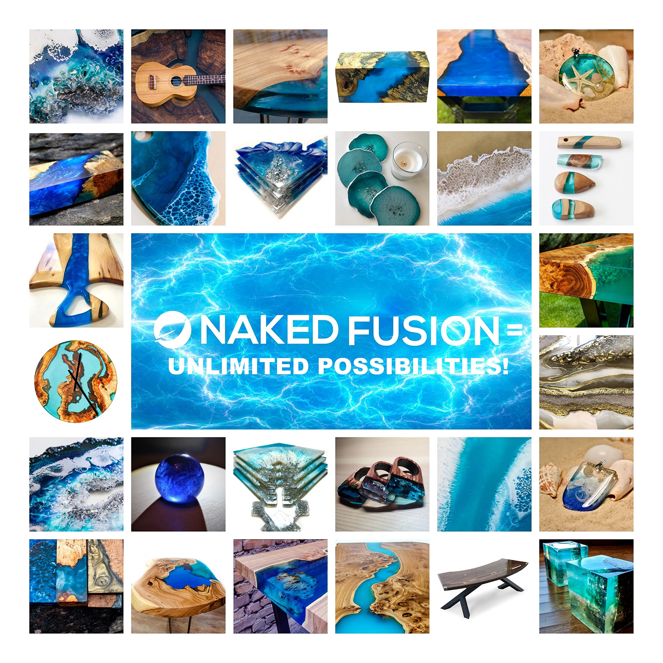 Epoxy Resin Art Resin Crystal Clear Formula The Artist's Resin for