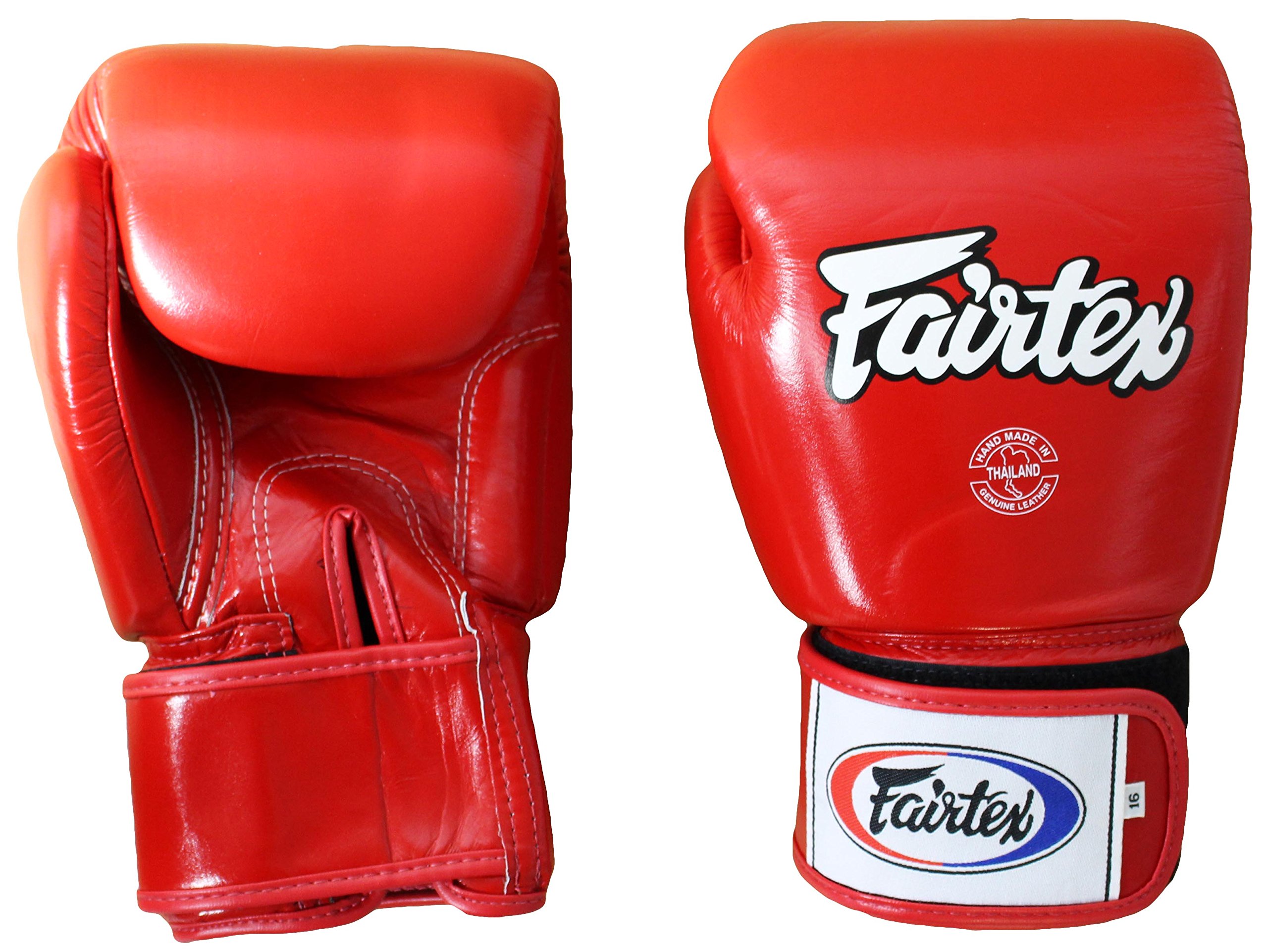 Fairtex BGV1 Muay Thai Boxing Training Sparring Gloves (Blue Jean, Kids - 6 oz) — image 1