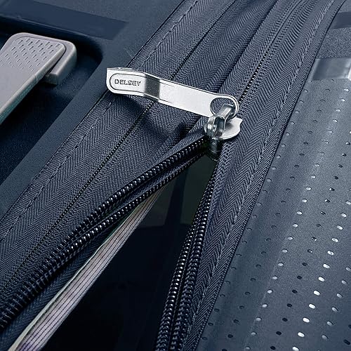 Miniatura 4 de DELSEY PARIS Clavel Hardside - Maleta expandible con ruedas giratorias, Azul, Clavel Hardside - Equipaje expandible con ruedas giratorias