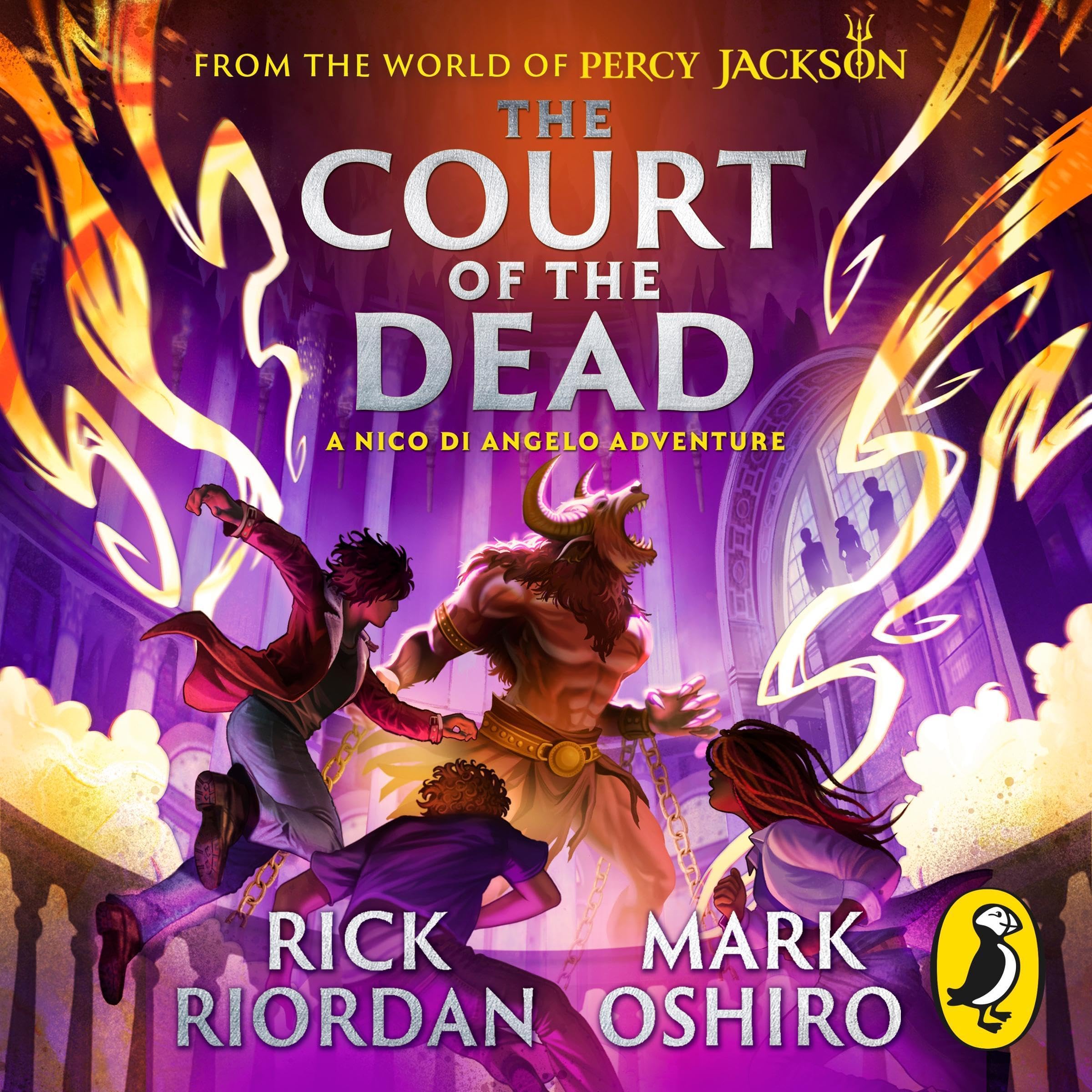 Cover art for From the World of Percy Jackson: The Court of the Dead (The Nico Di Angelo Adventures)