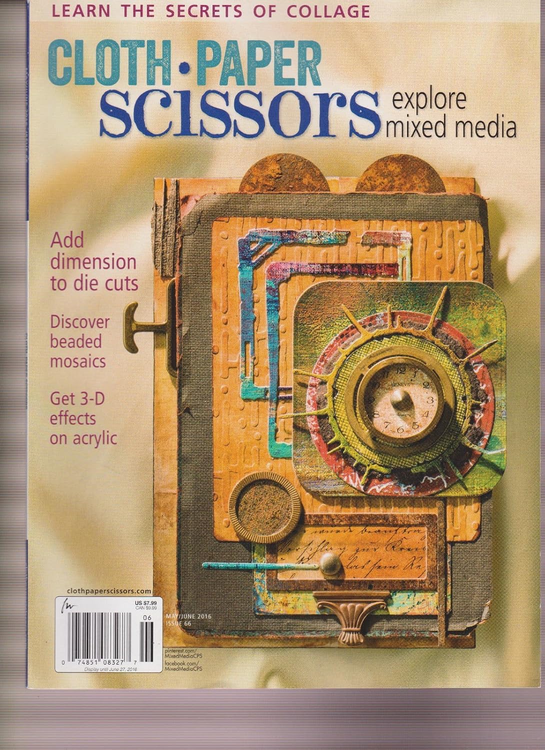 CLOTH PAPER SCISSORS MAGAZINE 66 MAY/JUNE 2016. Everything Else