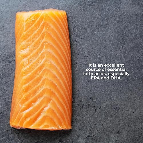 Miniatura 5 de Vidanat Aceite de salmón omega-3 60 cápsulas  Apoya la salud del corazón, cerebro y articulaciones  rico en EPA y DHA  Suplemento de aceite de