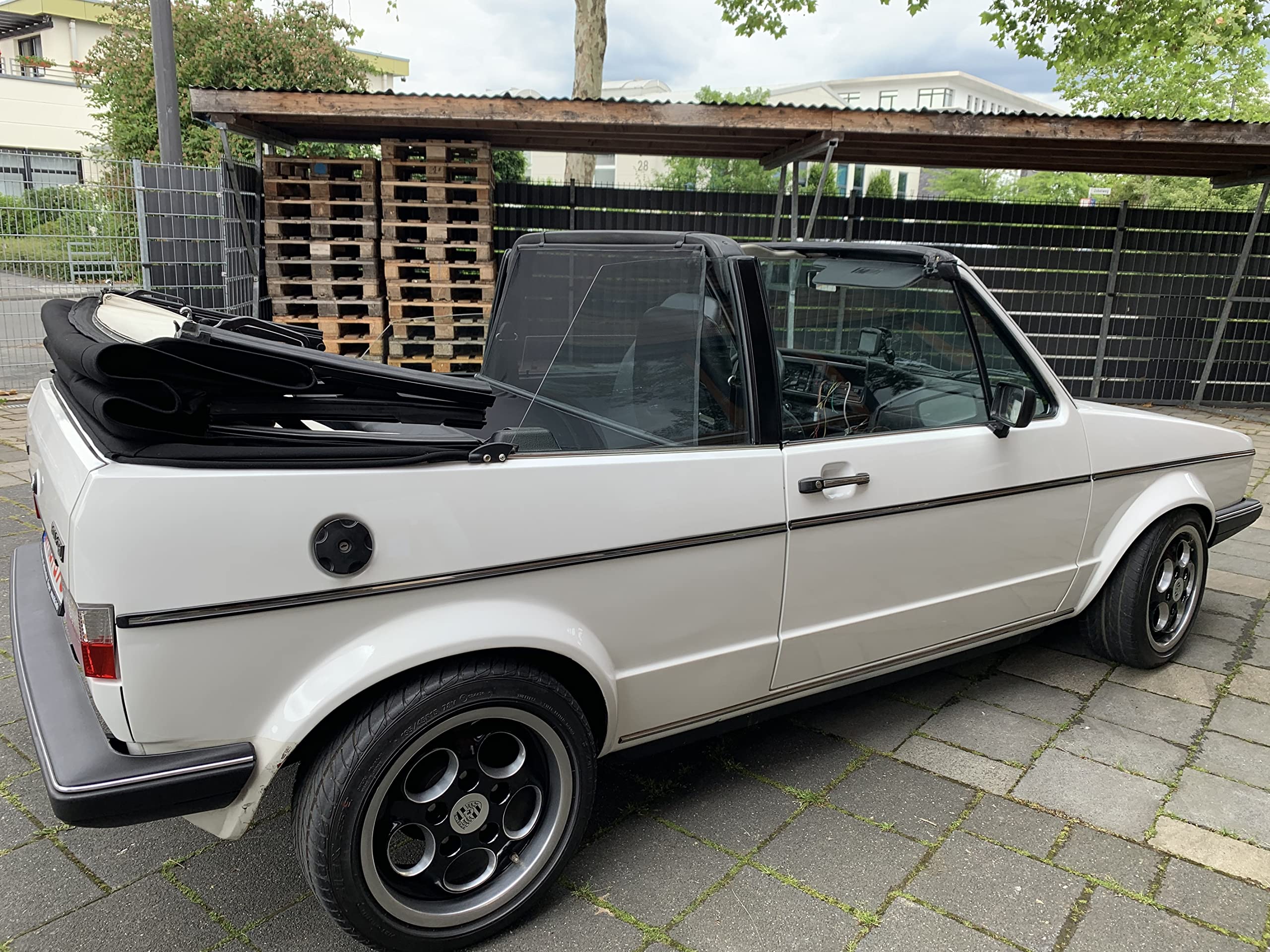 deflettore del vento adatto per VW Golf I Cabrio