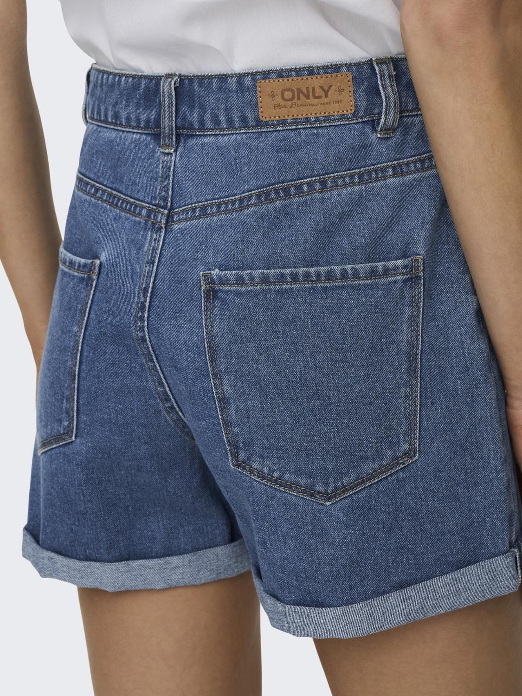 ONLY Denim Shorts ONLVEGA High Waist Regular Fit Denim Shorts
