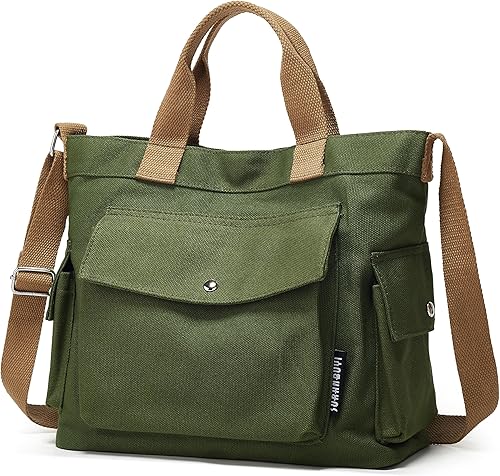 Miniatura 2 de Bolsas de lona para mujer, bolsa de mano, elegante bolsa de mensajero, bolso cruzado casual, bolso de mano, bolso de lona 2023