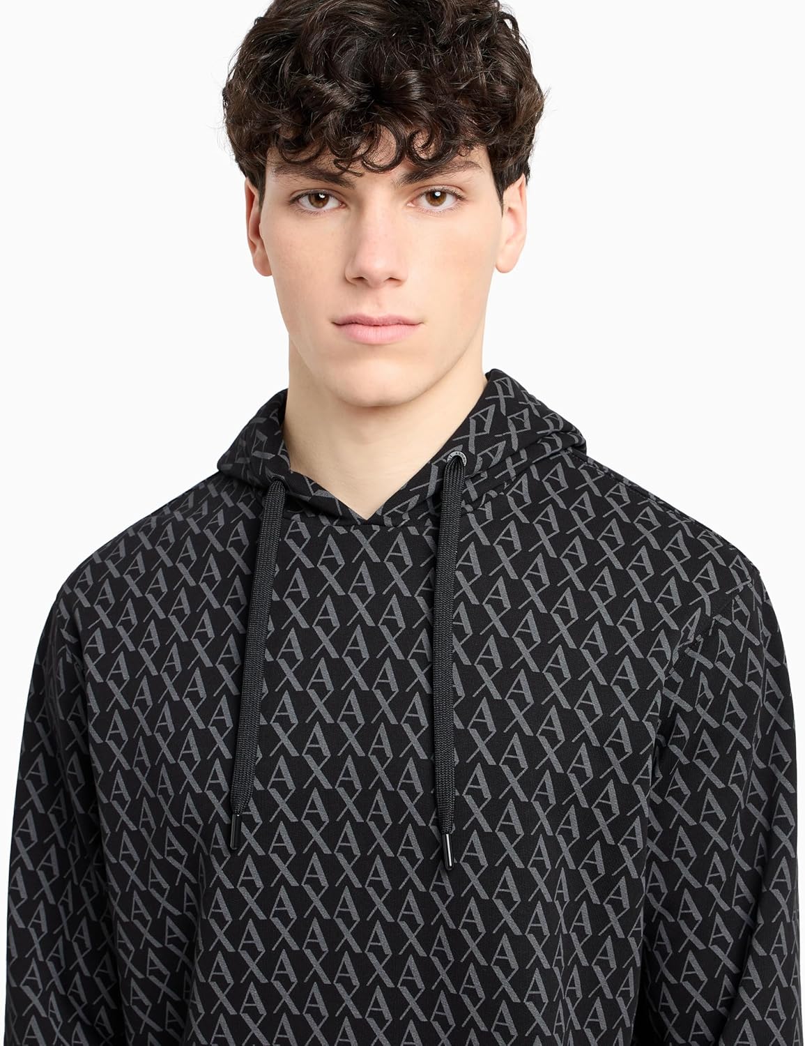 Armani Exchange Mens Embroidered London Sneaker - Image 2