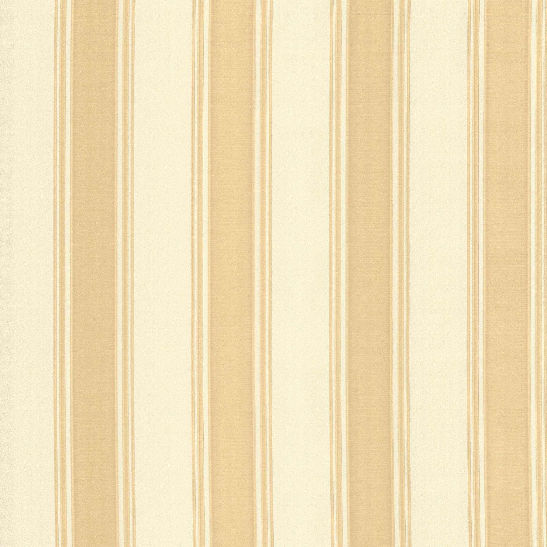 Belgravia Decor Carlotta Motif Wallpaper - Cream and Gold - Textured Embossed Woodblock Print