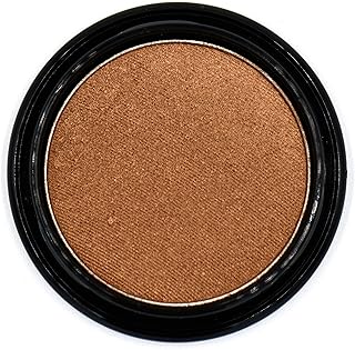 Sun Drenched Cinnamon Chocolate Brown Bronze Almond Gold Shimmer Pressed...