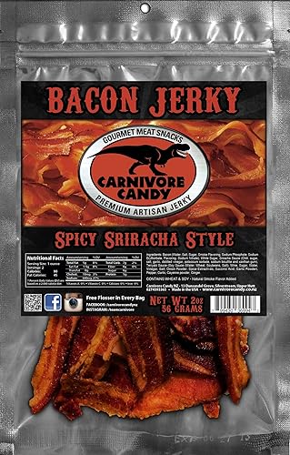 Miniatura 2 de Carnivore Candy Bacon Jerky 5 sabores, paquete de muestras