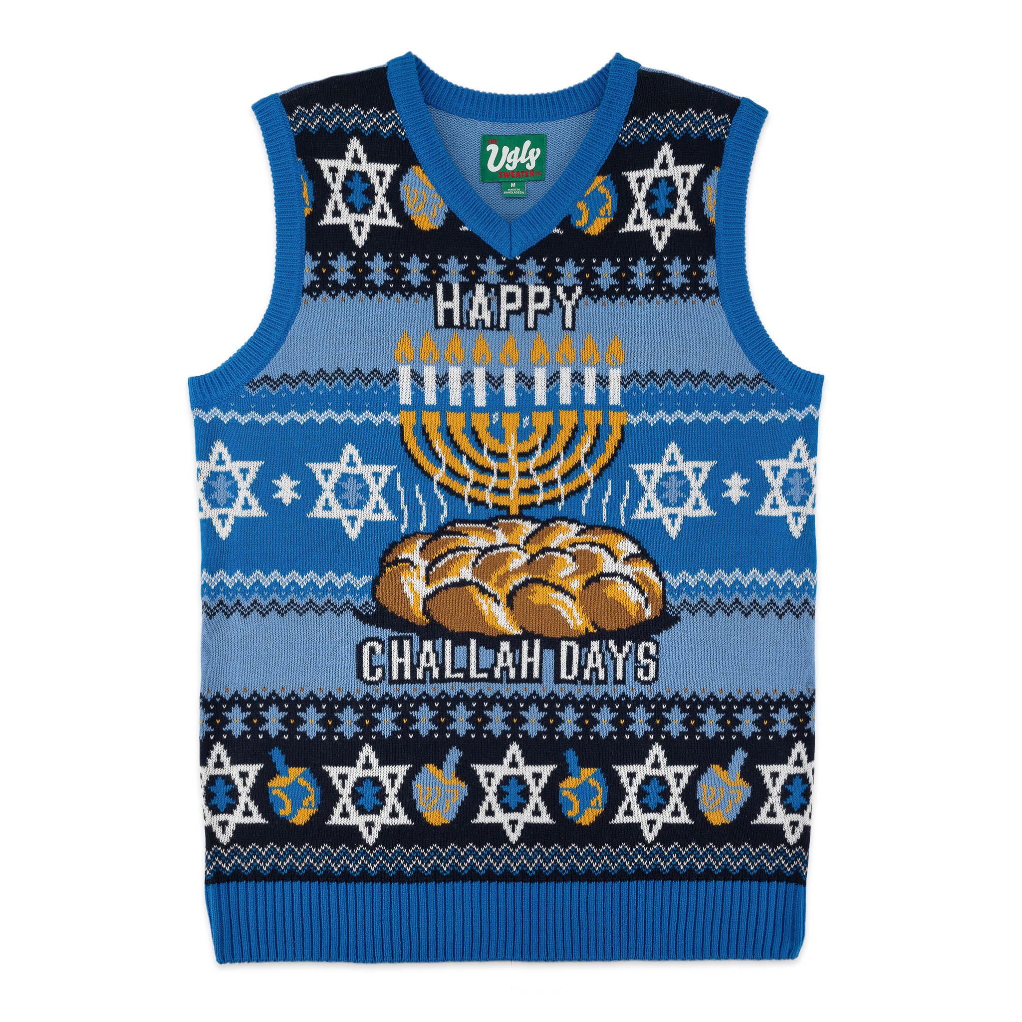 the ugly sweater co. Ugly Christmas Sweater The Kit Men's Gingerbread Man Vest-picture-46