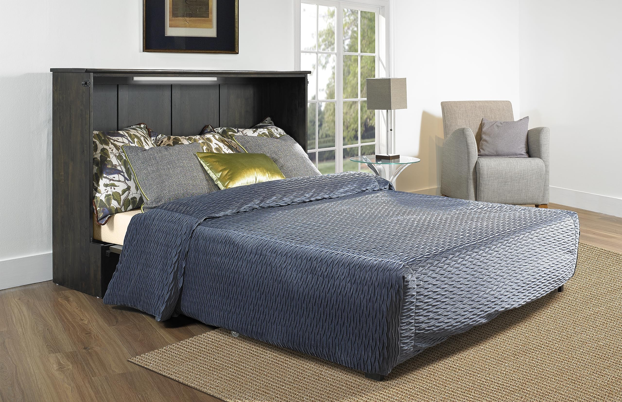 Night & Day Furniture MUPRHY Cabinet Express | NO Assembly Required | Mattress Included