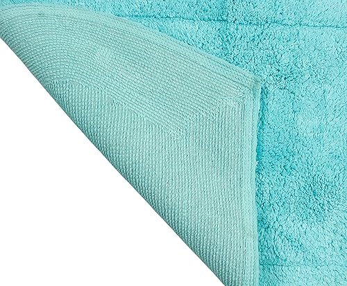 Miniatura 5 de Home Weavers Waterford Collection - Alfombra de baño copetuda 100 % algodón, extrasuaves y absorbentes, antideslizantes, lavables a máquina, juego