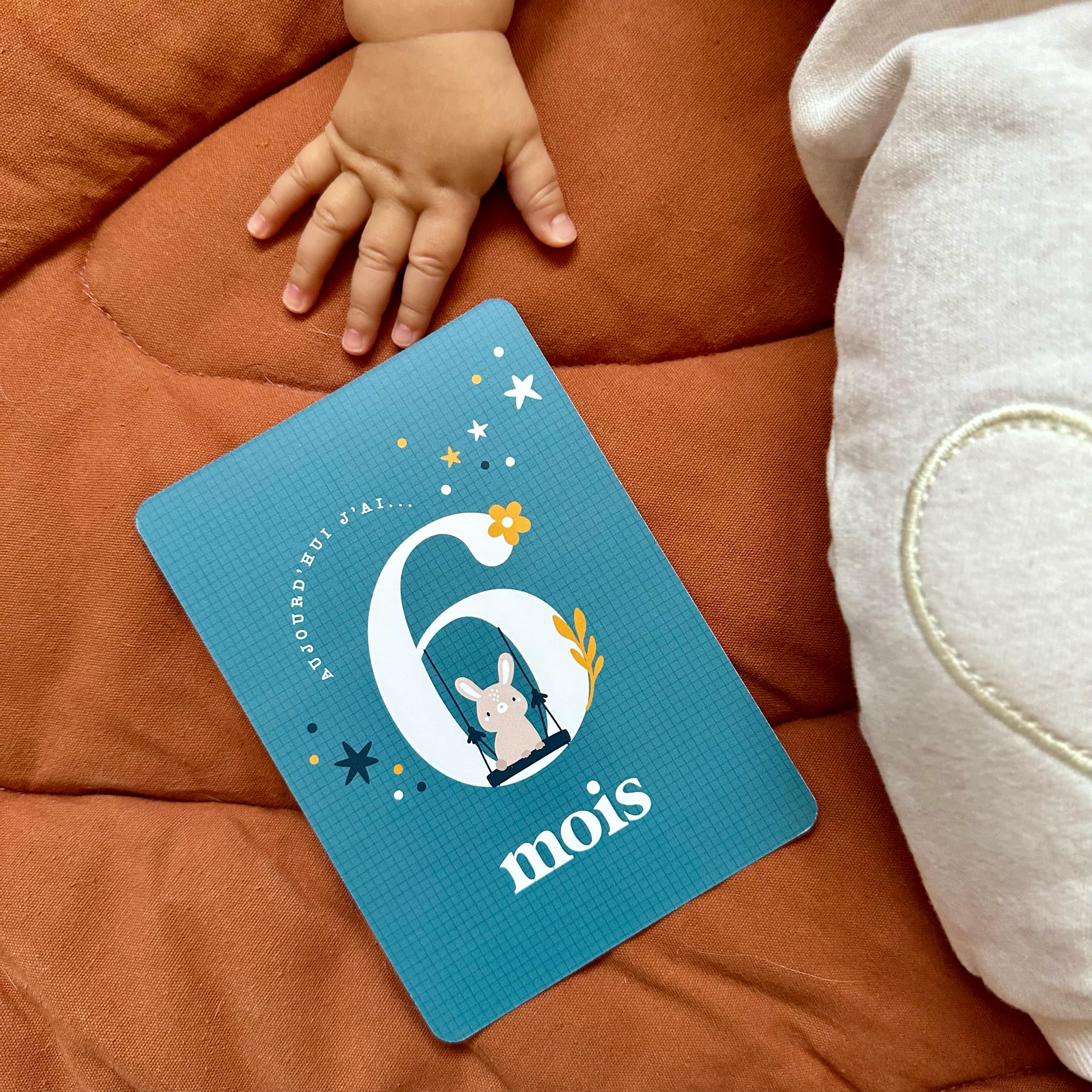 Cartes Moiniversaire Bébé - 16 Cartes Mois par Mois - Naissance / 1 an - Cadeau Naissance Souvenirs Photo évolution bébé - Baby Shower - Mixte